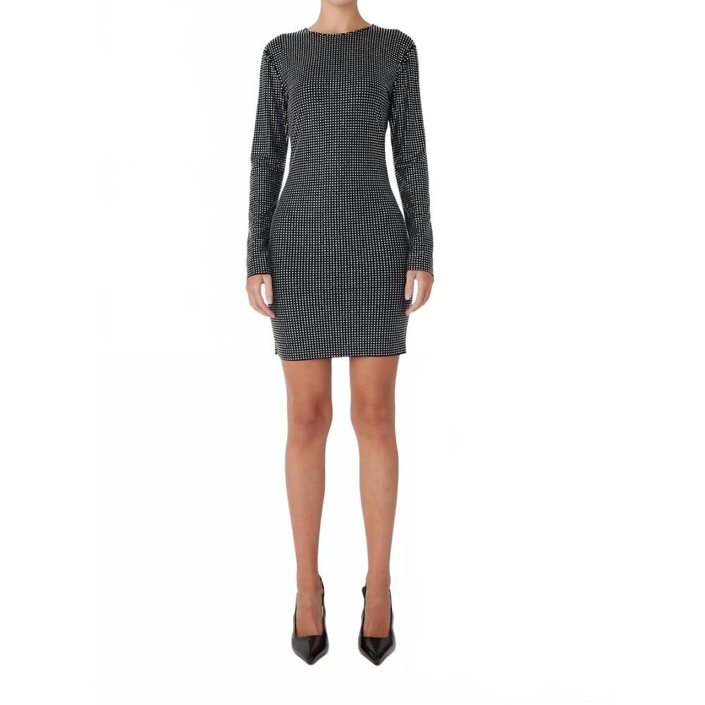 NEW JS71 hayden mini dress in black